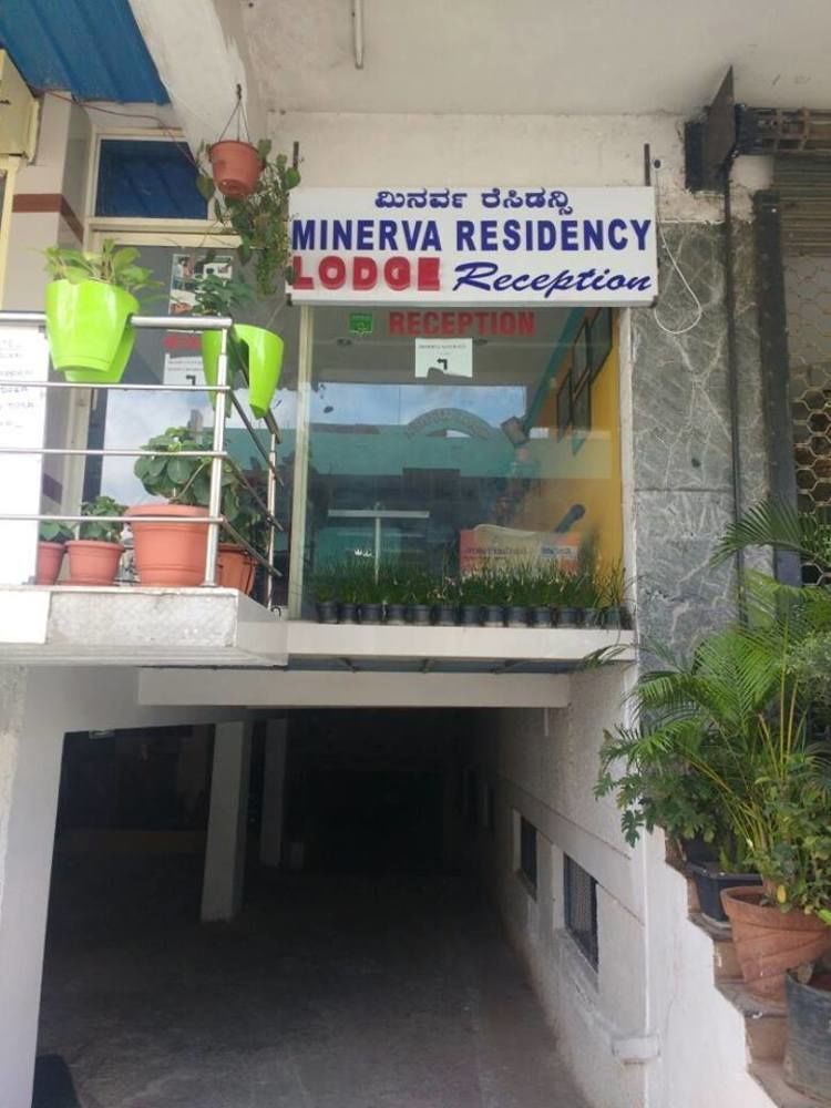 Minerva Residency Hotell Bangalore Exteriör bild